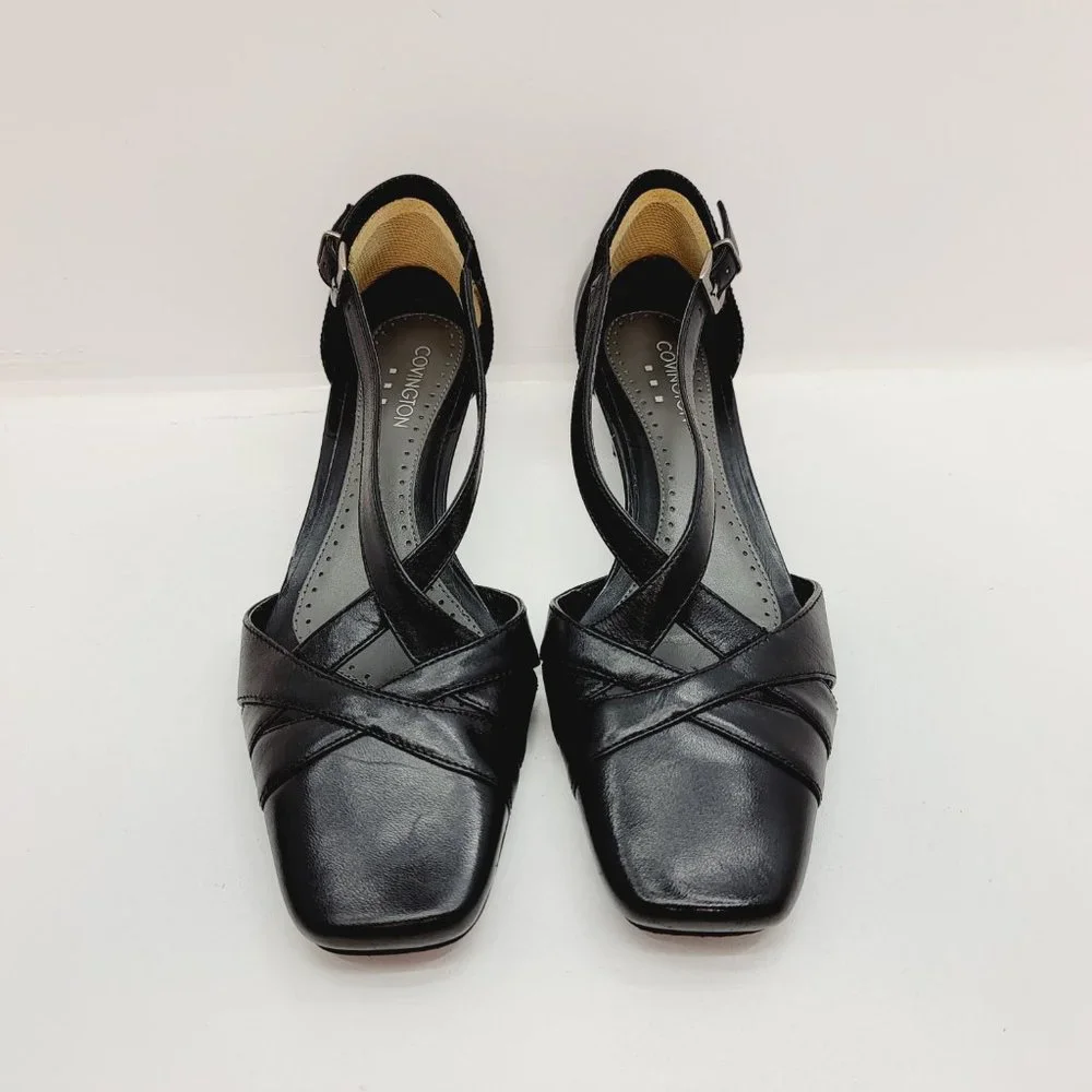 Covington Marley Closed Toe Classic Pump‎ Heel Shoe - Black - Size 7.5